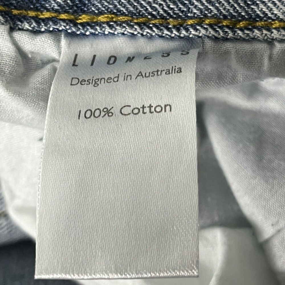 Lioness Wide Leg High Rise Jeans XXL NWT Baggy Light Wash Denim Street Style - Picture 7 of 7